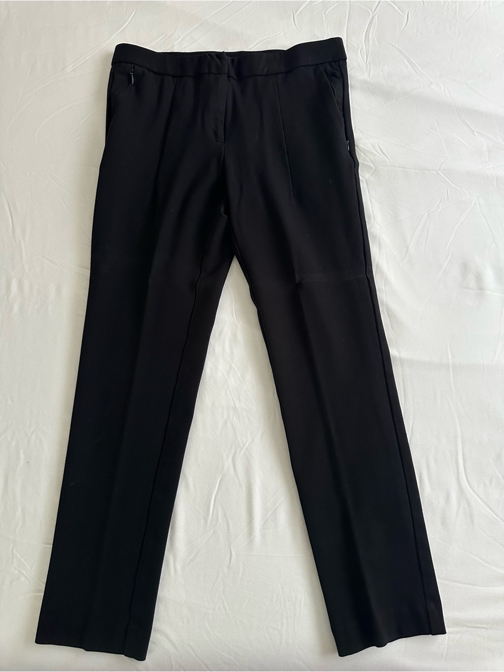 Amanda & Chelsea Black Dress Pants - Tailored Straight Leg